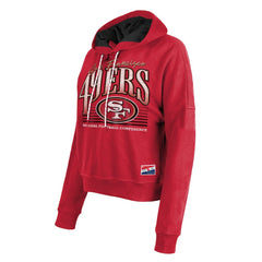 San Francisco 49ers Women's Boxy Pullover Hoodie | NFL Outlet