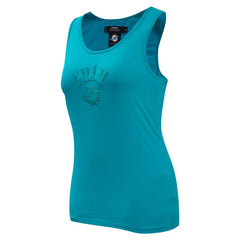 Miami Dolphins Pro Standard Women's Triple Tonal Racerback Tank Top | NFL Online
