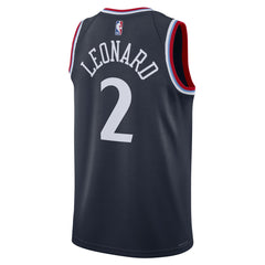 Navy Kawhi Leonard LA Clippers Unisex 2024/25 Swingman Jersey | NBA
