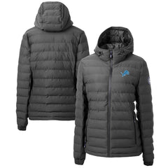 Detroit Lions Cutter & Buck Women's Mission Ridge Repreve Eco Insulated Full-Zip Puffer Jacket | NFL US