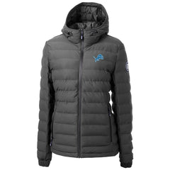 Detroit Lions Cutter & Buck Women's Mission Ridge Repreve Eco Insulated Full-Zip Puffer Jacket | NFL US