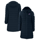 Buffalo Bills Cutter & Buck Women's Mission Ridge Repreve Eco Insulated Long Full-Zip Puffer Jacket | NFL New