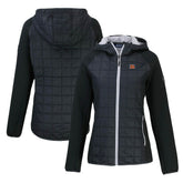 Cincinnati Bengals Cutter & Buck Women's Rainier Primaloft Eco Full-Zip Hybrid Jacket | NFL Online