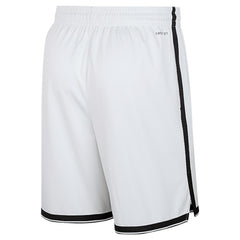 White Brooklyn Nets 2024/25 Association Edition Swingman Shorts | NBA