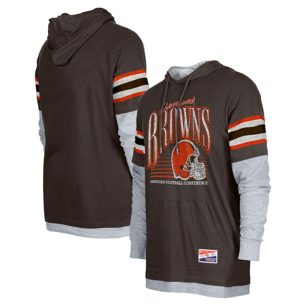 Cleveland Browns Twofer Long Sleeve Hooded T-Shirt | NFL Near me