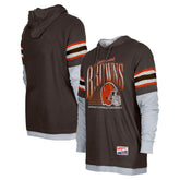 Cleveland Browns Twofer Long Sleeve Hooded T-Shirt | NFL Near me