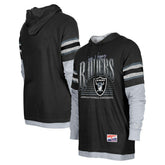 Las Vegas Raiders Twofer Long Sleeve Hooded T-Shirt | NFL Near me