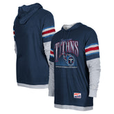 Tennessee Titans Twofer Long Sleeve Hooded T-Shirt | NFL Hot