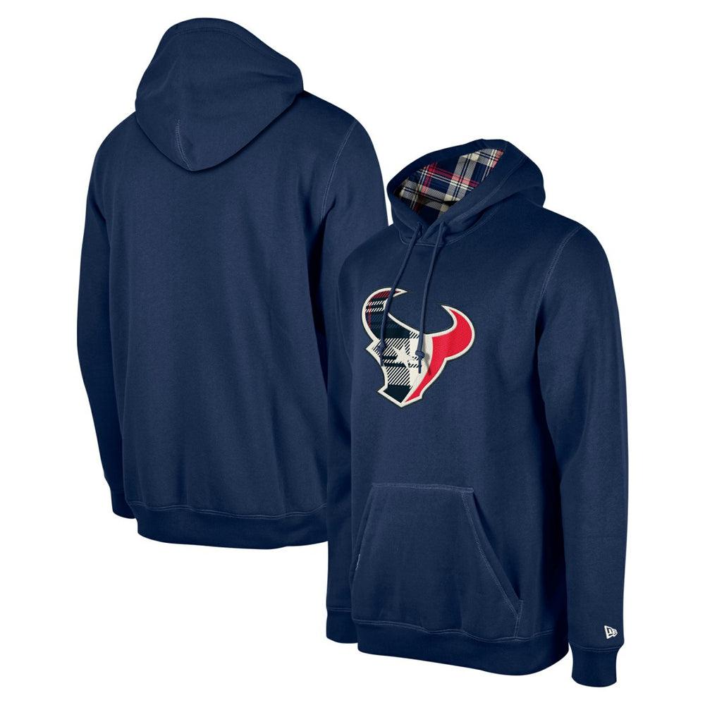Houston Texans 3rd Down Plaid Pullover Hoodie | NFL Outlet