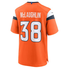 Denver Broncos Jaleel McLaughlin Team Game Jersey | NFL Outlet