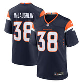 Denver Broncos Jaleel McLaughlin Alternate Game Jersey | NFL Discount
