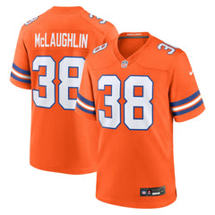 Denver Broncos Jaleel McLaughlin Mile High Collection 1977 Throwback Player Game Jersey | NFL Online
