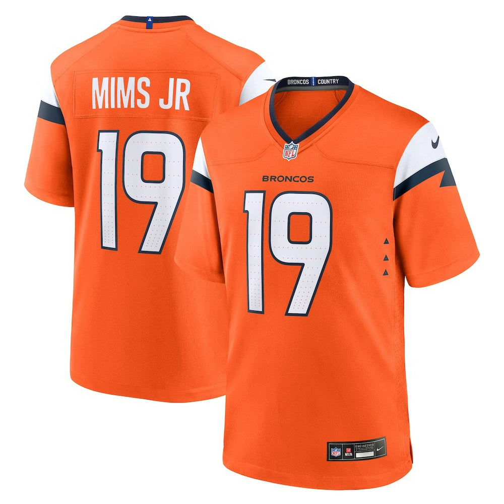Denver Broncos Marvin Mims Jr Team Game Jersey | NFL Sale