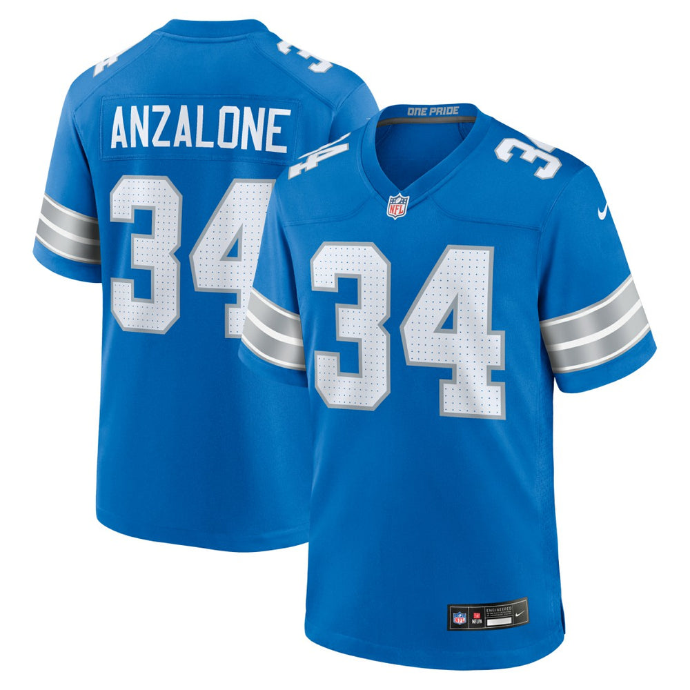 Detroit Lions Alex Anzalone Game Jersey | NFL Sale