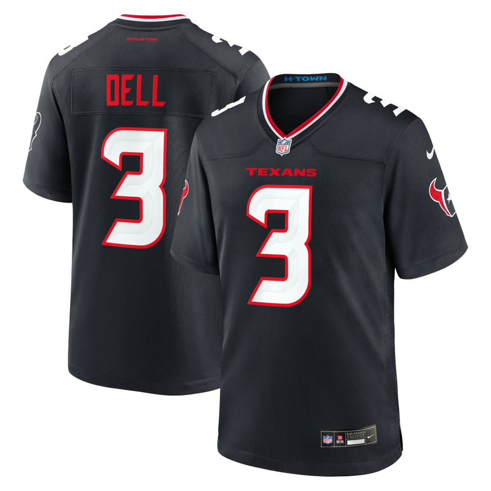 Houston Texans Tank Dell Game Jersey | NFL New
