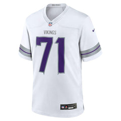 Minnesota Vikings Christian Darrisaw Alternate Game Jersey | NFL Sale