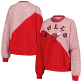 Red Chicago Bulls G-III 4Her by Carl Banks Women's Benches Split Pullover Sweatshirt sale | NBA