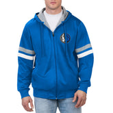 Blue Dallas Mavericks G-III Sports by Carl Banks Contender Full-Zip Hoodie Jacket sale | NBA