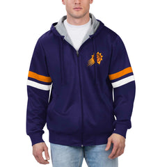 Purple Phoenix Suns G-III Sports by Carl Banks Contender Full-Zip Hoodie Jacket | NBA