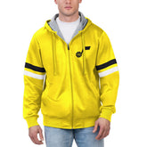 Yellow Utah Jazz G-III Sports by Carl Banks Contender Full-Zip Hoodie Jacket | NBA