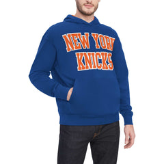 Blue New York Knicks Tommy Jeans Greyson Pullover Hoodie | NBA