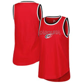 Carolina Hurricanes G-III 4Her by Carl Banks Women's Strategy Tank Top - NHL Tank Top