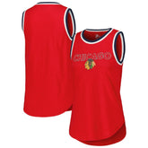 Chicago Blackhawks G-III 4Her by Carl Banks Women's Strategy Tank Top - NHL Tank Top