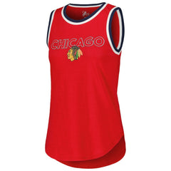 Chicago Blackhawks G-III 4Her by Carl Banks Women's Strategy Tank Top - NHL Tank Top