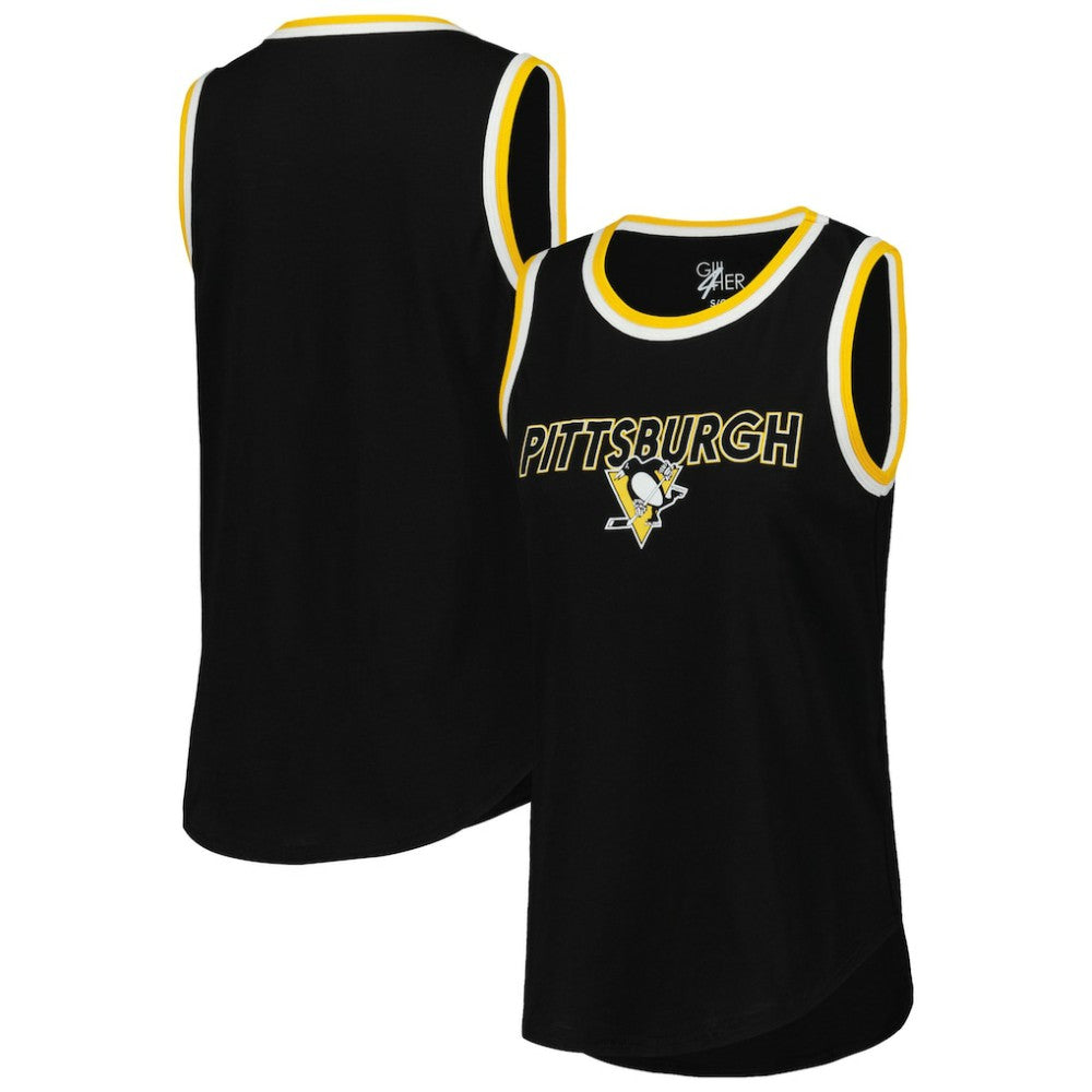 Pittsburgh Penguins G-III 4Her by Carl Banks Women's Strategy Tank Top - NHL Tank Top