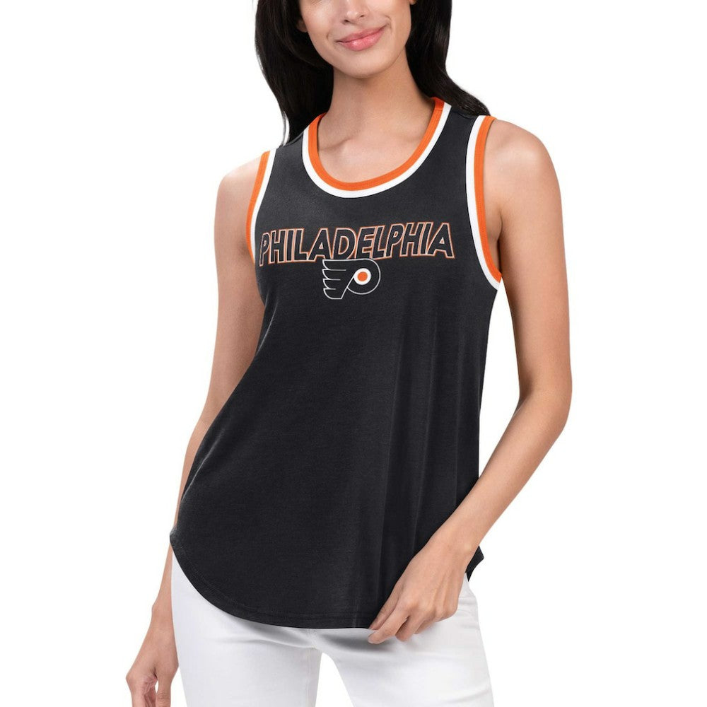 Philadelphia Flyers G-III 4Her by Carl Banks Women's Strategy Tank Top - NHL Tank Top