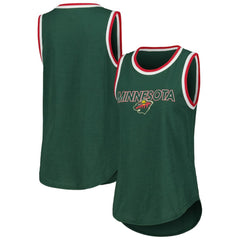 Minnesota Wild G-III 4Her by Carl Banks Women's Strategy Tank Top - NHL Tank Top