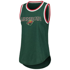 Minnesota Wild G-III 4Her by Carl Banks Women's Strategy Tank Top - NHL Tank Top