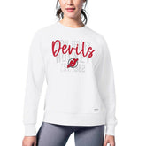 New Jersey Devils MSX by Michael Strahan Women's Millie Raglan Pullover Sweatshirt - NHL Sweatshirts