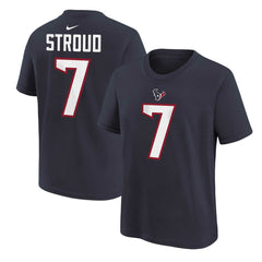 Houston Texans C.J. Stroud Preschool Player Name & Number T-Shirt | NFL Sale