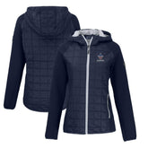 New Orleans Saints Cutter & Buck Women's Americana Rainier Primaloft Eco Full-Zip Hybrid Jacket | NFL New