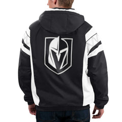 Vegas Golden Knights Starter Home Team Half-Zip Hoodie Jacket - NHL Hoodies