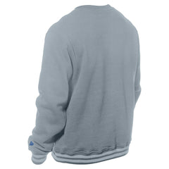 Gray Philadelphia 76ers Chenille Cross Over Pullover Sweatshirt | NBA