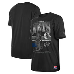 Black Brooklyn Nets Enzyme Wash Oversized T-Shirt | NBA