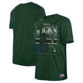 Hunter Green Milwaukee Bucks Enzyme Wash Oversized T-Shirt | NBA