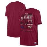 Red Miami Heat Enzyme Wash Oversized T-Shirt | NBA