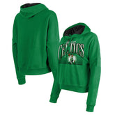 Kelly Green Boston Celtics Women's Boxy Pullover Hoodie | NBA