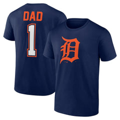 Detroit Tigers Father's Day #1 Dad T-Shirt - MLB T-shirts