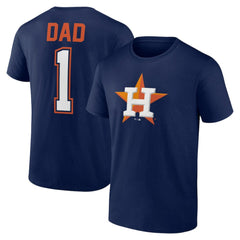 Houston Astros Father's Day #1 Dad T-Shirt - MLB T-shirts