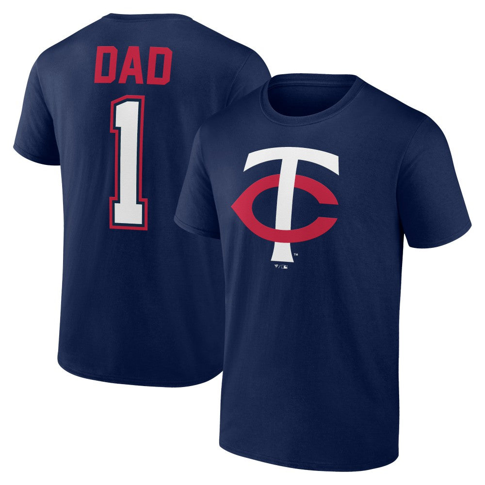 Minnesota Twins Father's Day #1 Dad T-Shirt - MLB T-shirts