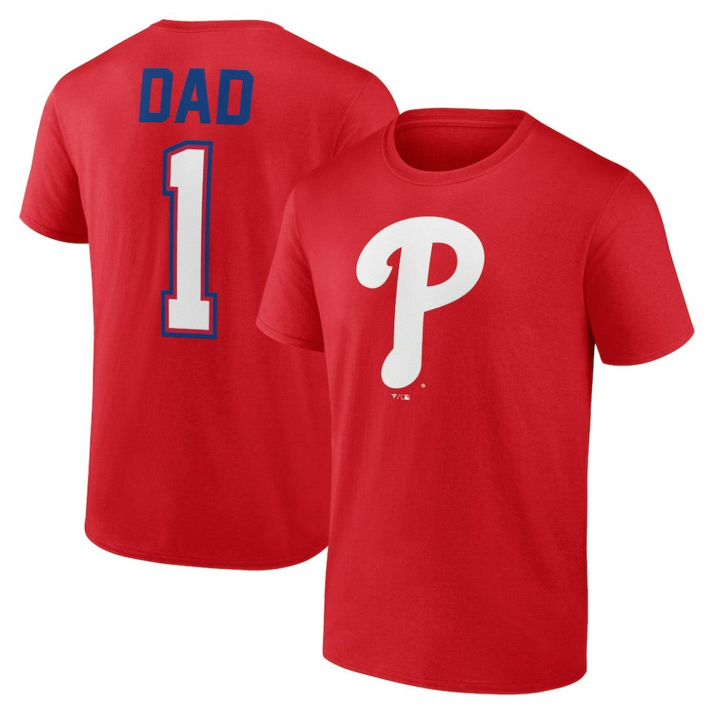 Philadelphia Phillies Father's Day #1 Dad T-Shirt - MLB T-shirts
