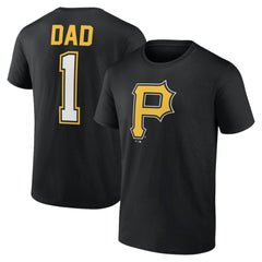 Pittsburgh Pirates Father's Day #1 Dad T-Shirt - MLB T-shirts