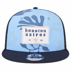 Houston Astros New Era Bikini Bottom Trucker 9FIFTY Snapback Hat - MLB Hats