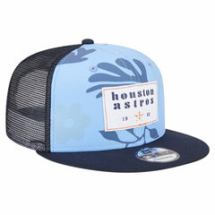 Houston Astros New Era Bikini Bottom Trucker 9FIFTY Snapback Hat - MLB Hats