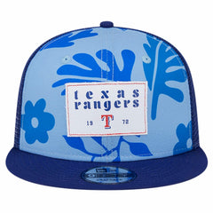 Texas Rangers New Era Bikini Bottom Trucker 9FIFTY Snapback Hat - MLB Hats