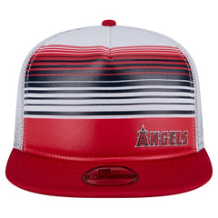 Los Angeles Angels New Era Team Horizon 9FIFTY A-Frame Trucker Snapback Hat - MLB Hats